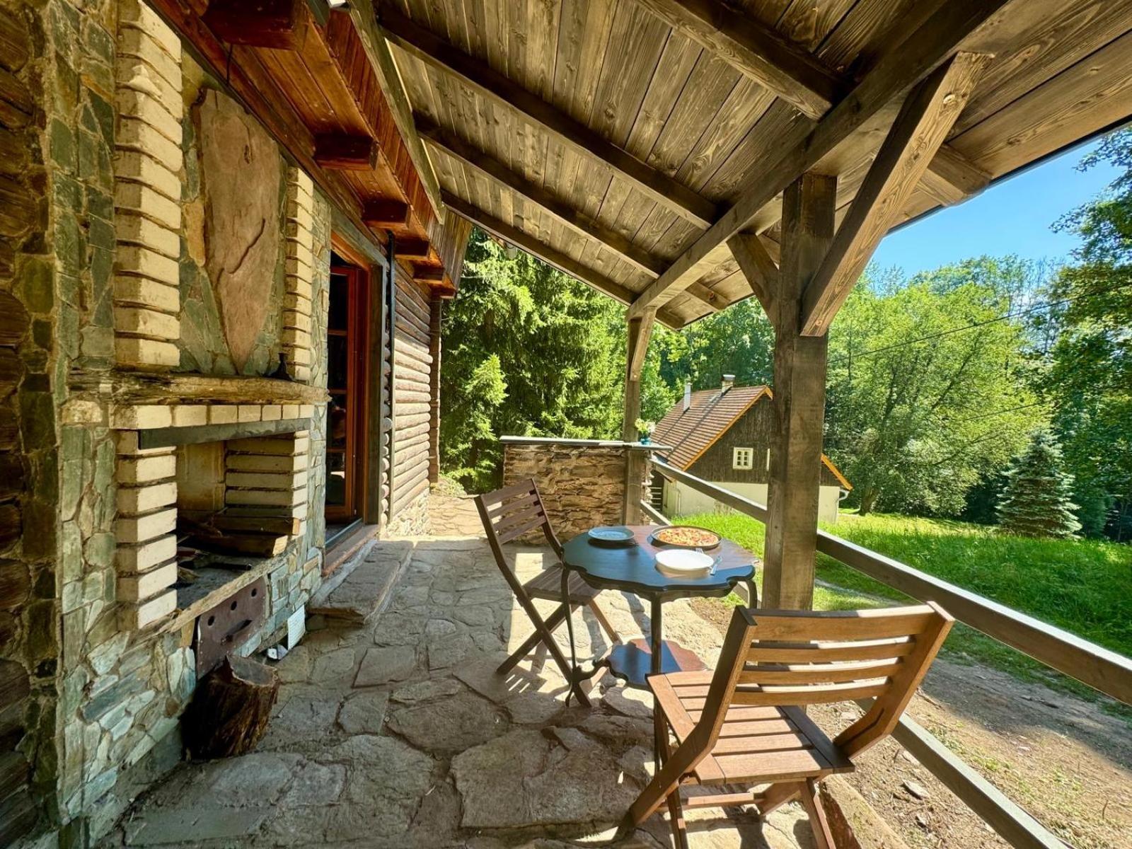 Srub V Bolkovskem Udoli Villa Rudník Exterior photo