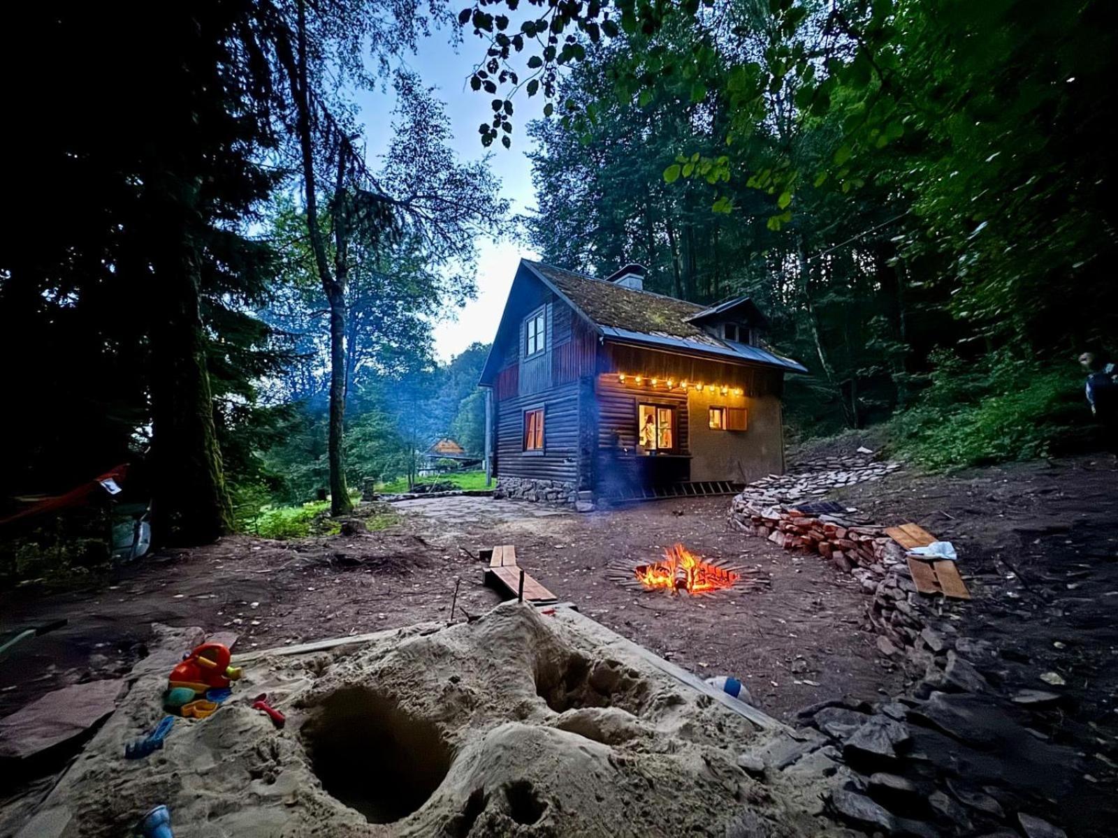 Srub V Bolkovskem Udoli Villa Rudník Exterior photo